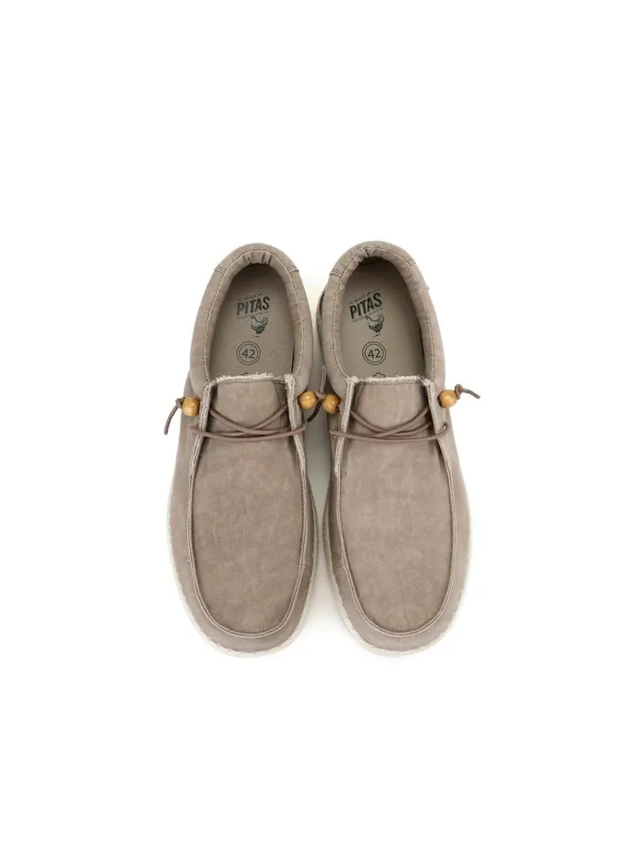 ZAPATILLAS PITAS WP150WALLABI WASHED BEIGE
