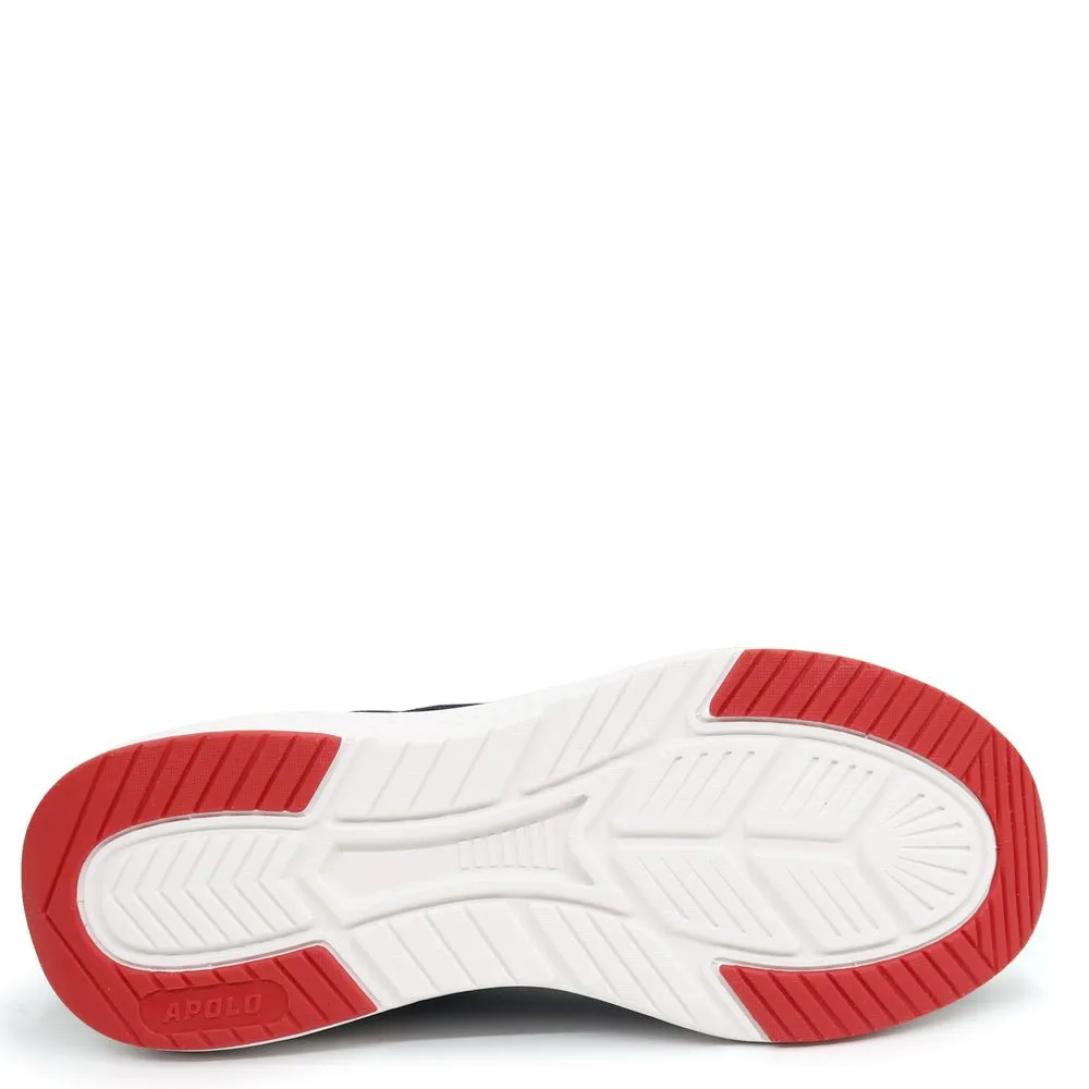 ZAPATILLAS RUNNING HOMBRE APOLO AH2271 AZUL ROJO
