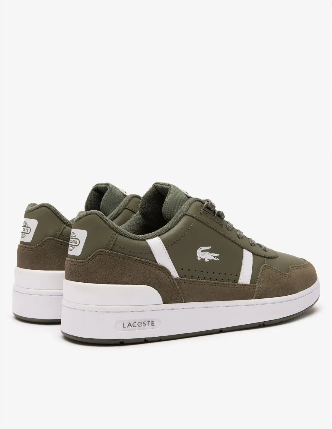 ZAPATILLAS URBANAS PIEL TCLIP VERDES HOMBRE LACOSTE
