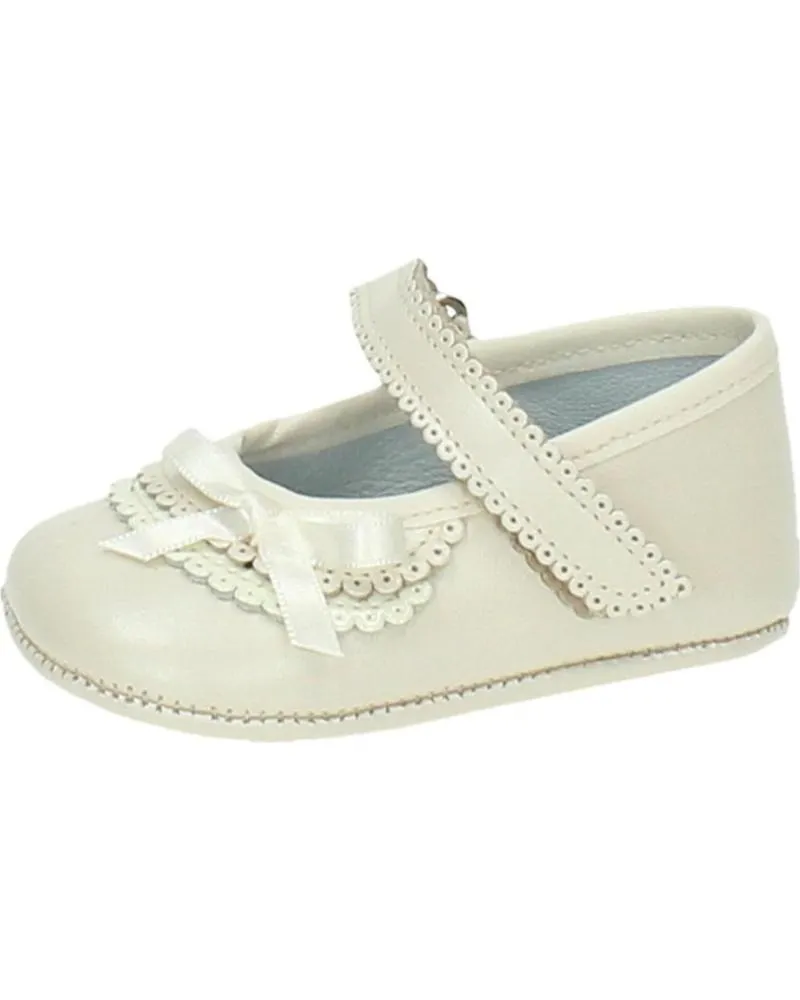 Zapatos OTRAS MARCAS  de Niña BEBE 1705  BEIGE