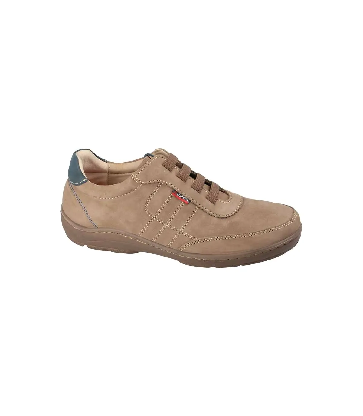 Zapatos para hombre con cordones elásticos
