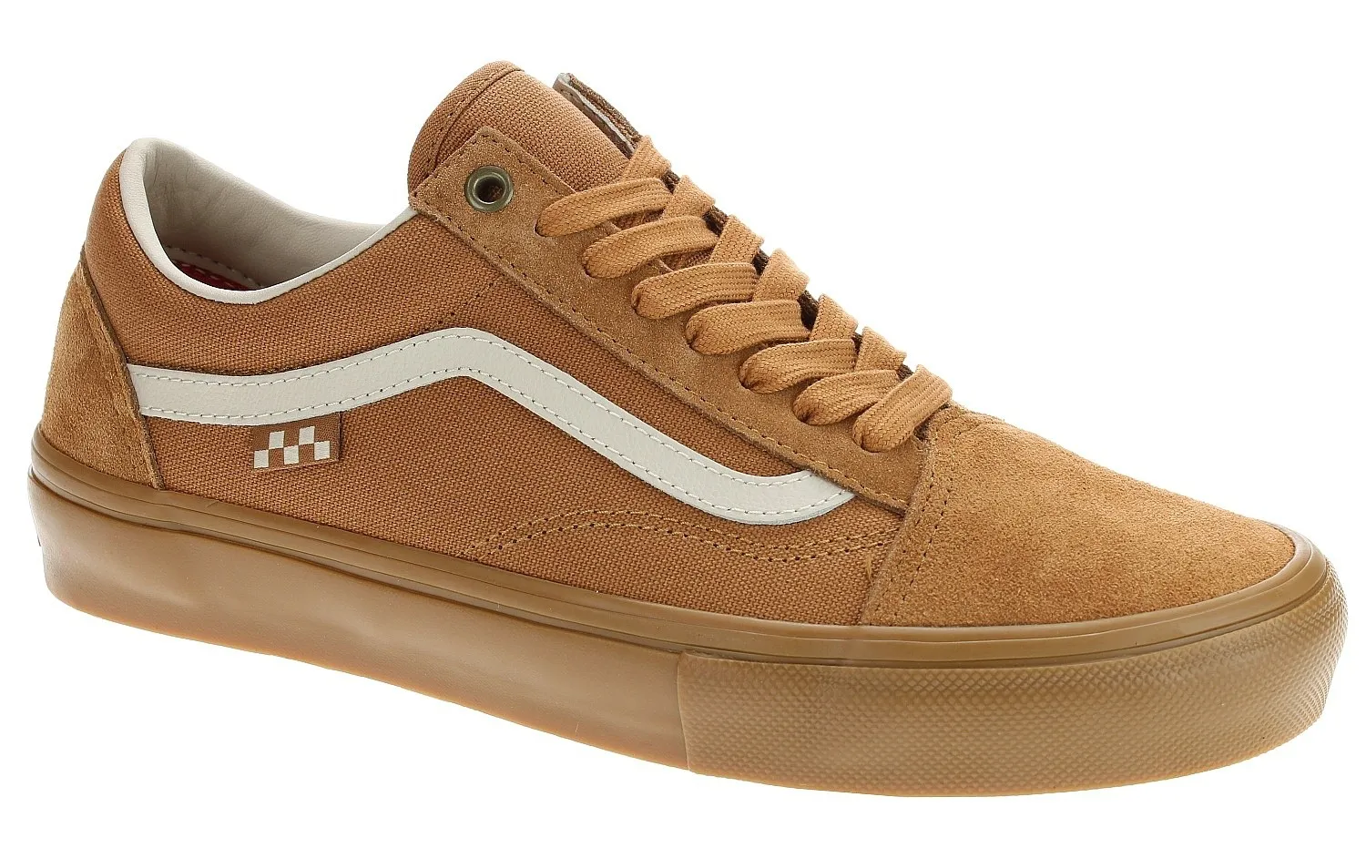 ZAPATOS VANS SKATE OLD SKOOL  LIGHT BROWN/GUM  MEN´S