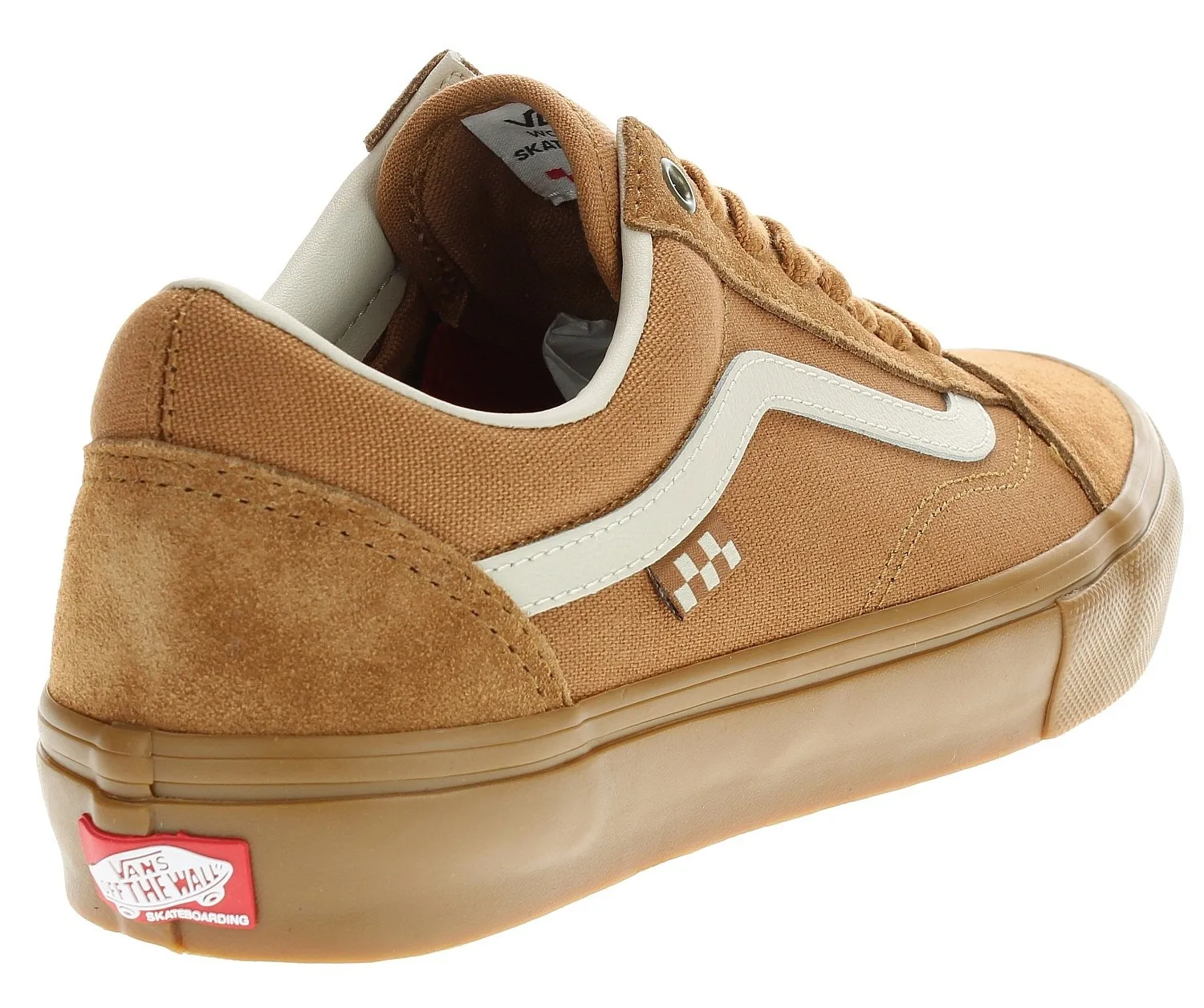 ZAPATOS VANS SKATE OLD SKOOL  LIGHT BROWN/GUM  MEN´S