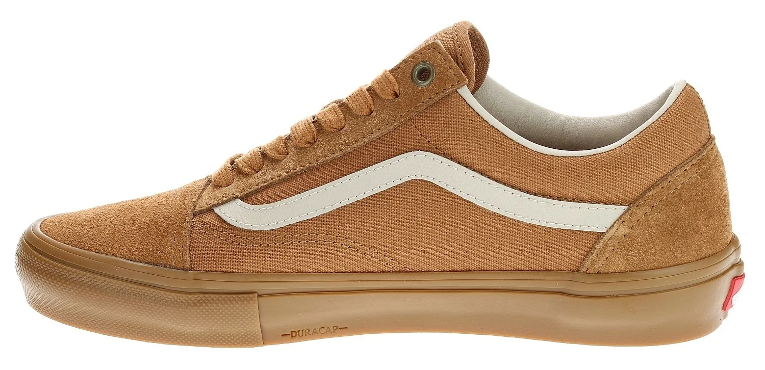 ZAPATOS VANS SKATE OLD SKOOL  LIGHT BROWN/GUM  MEN´S